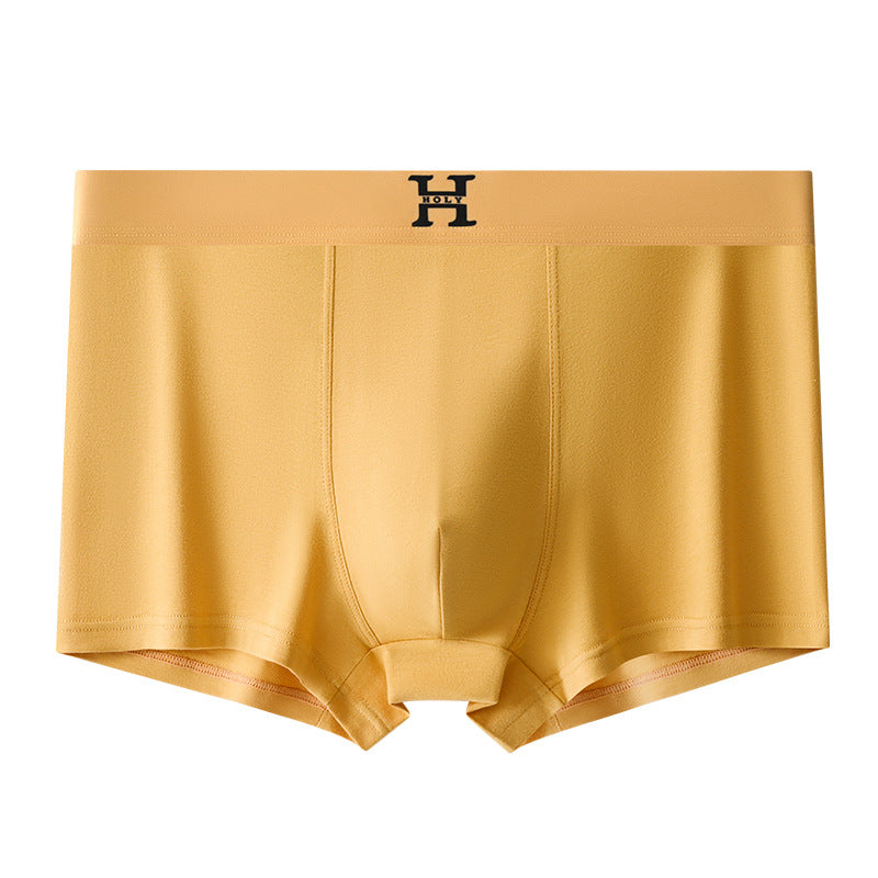 Sous-vêtements absorbants respirant couleur solide homme coton