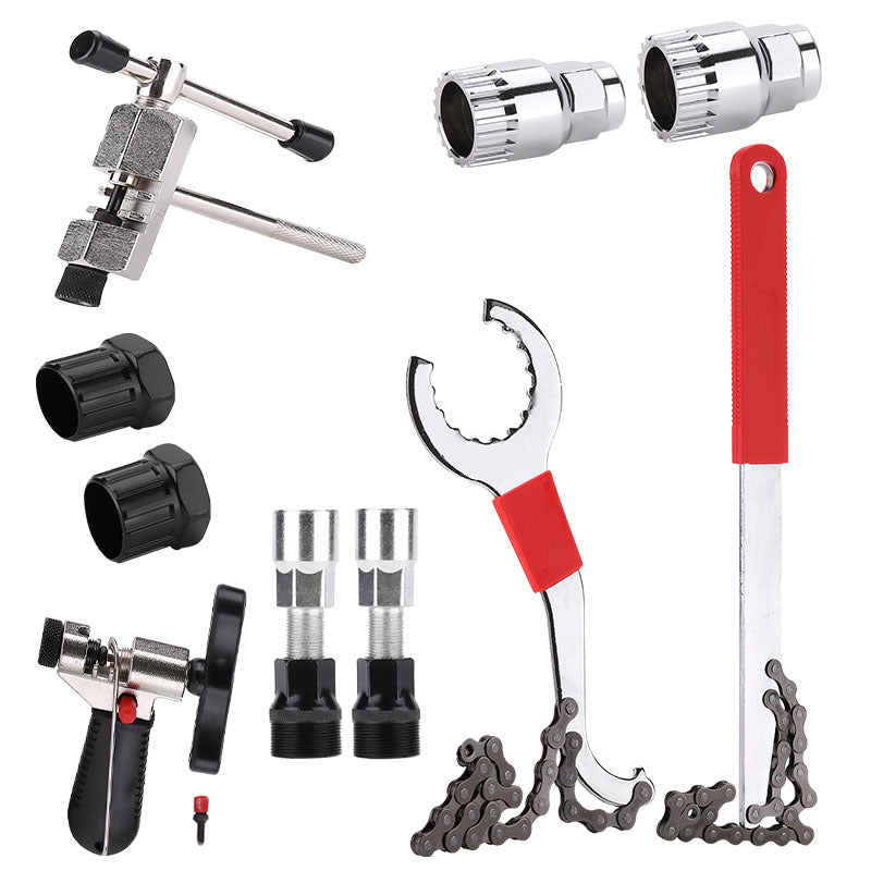Outils de réparation de vélos Ensemble de réparation de chaînes de réparation de vélos de montagne