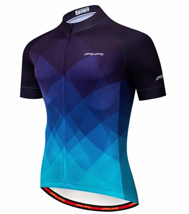 Hauts du Jersey de cyclisme d'été pour hommes et femmes