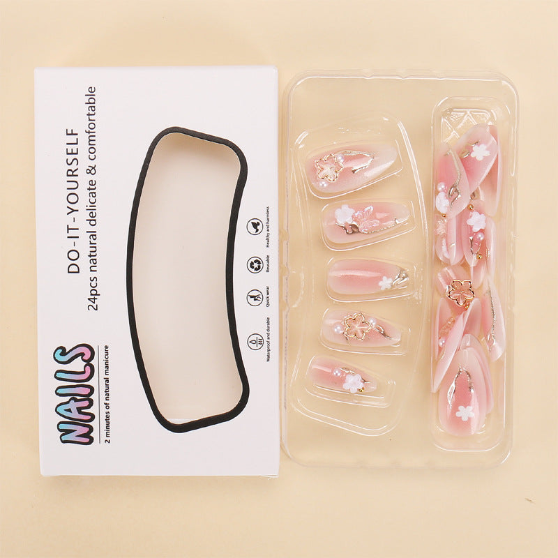 Porter la fleur d'ongle Conseils progressifs d'ongle