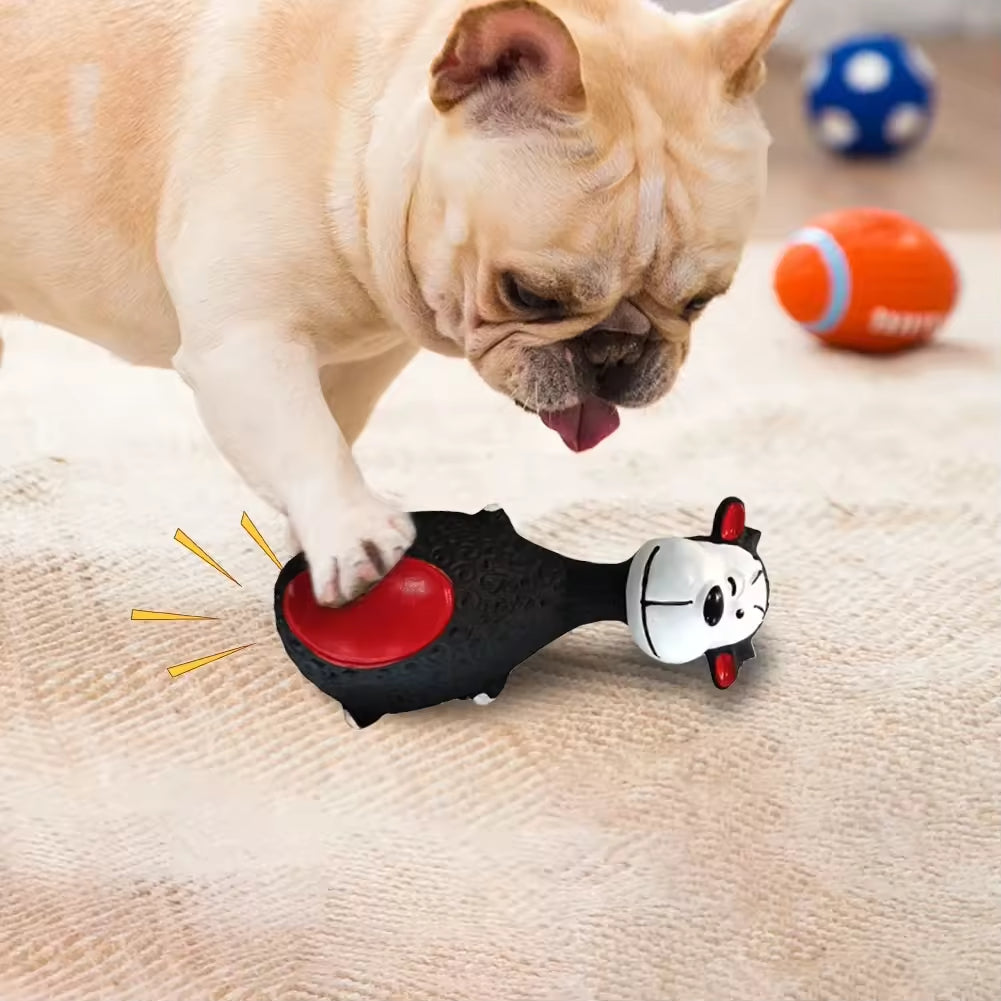 4pcs Cute Latex Dog Chew Toys with Sound