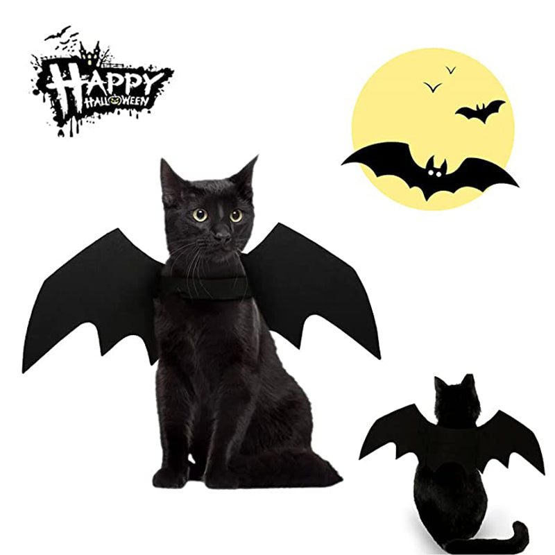Halloween Créative Halloween Chat Chat Petits chiens Bat Wings Halloween Chat Wings Accessoires