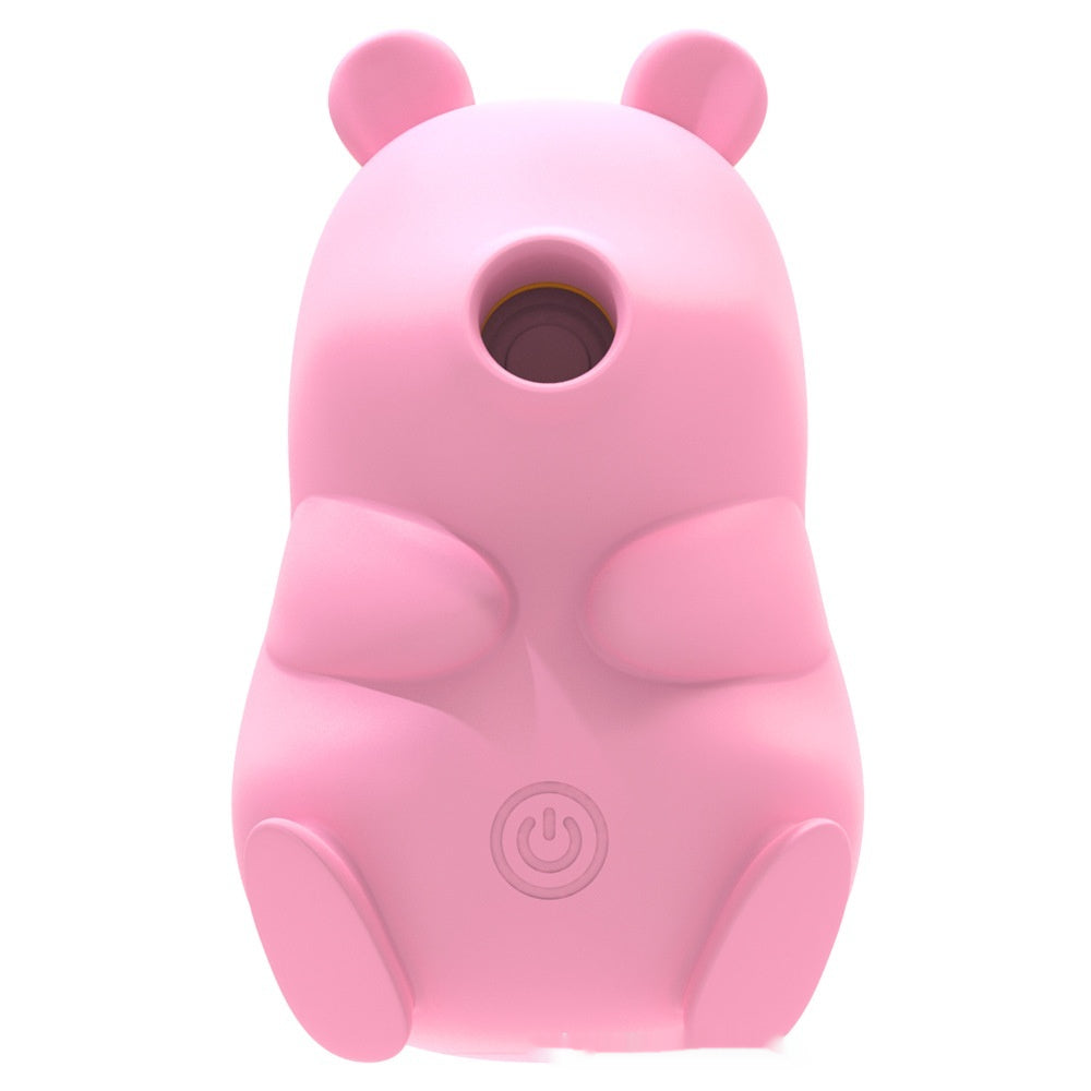 Jouet mignon ours dispositif de massage sucant