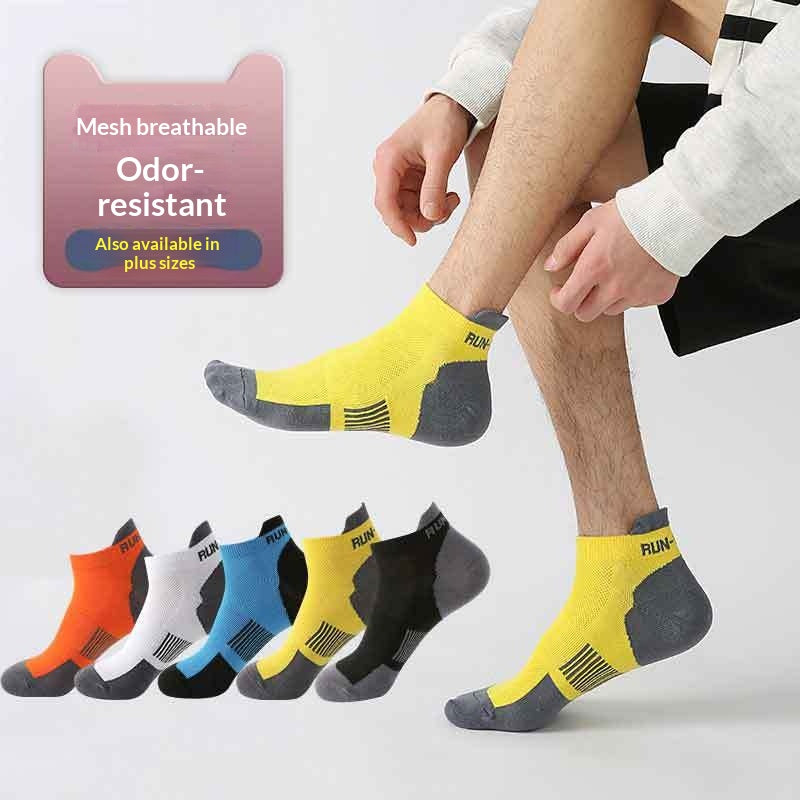 Chaussettes de mesh respirables de grande taille en été