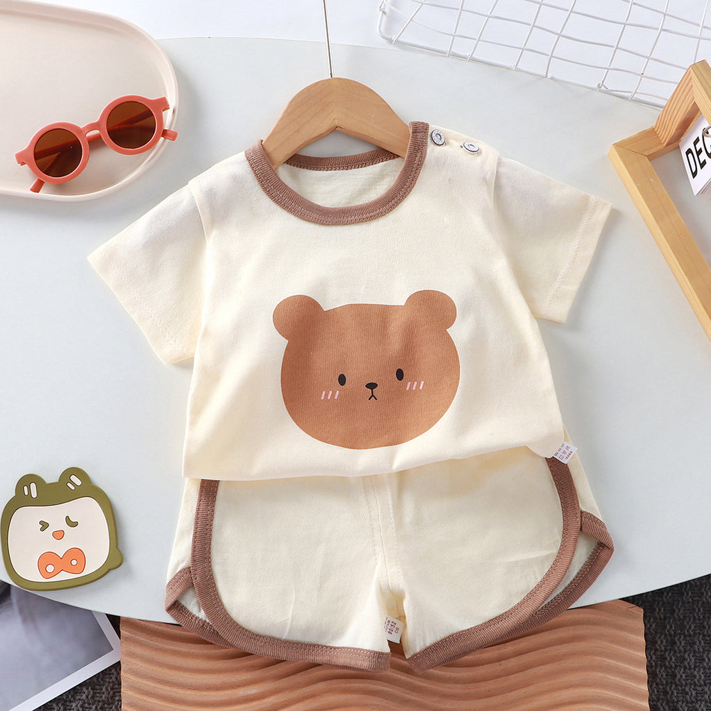 Ensemble T-shirt d'été bébé T-shirt à deux pièces pour enfants
