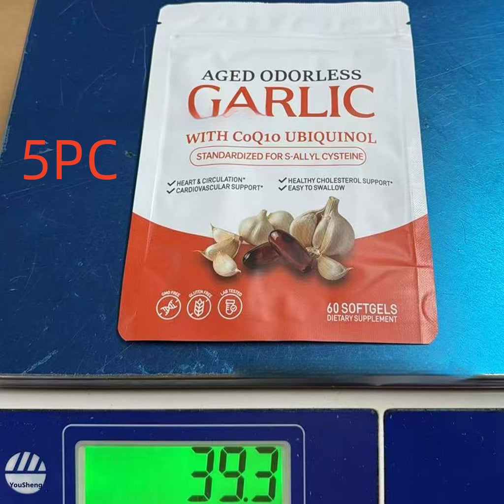 Capsules d'ail sans odeur vieillies