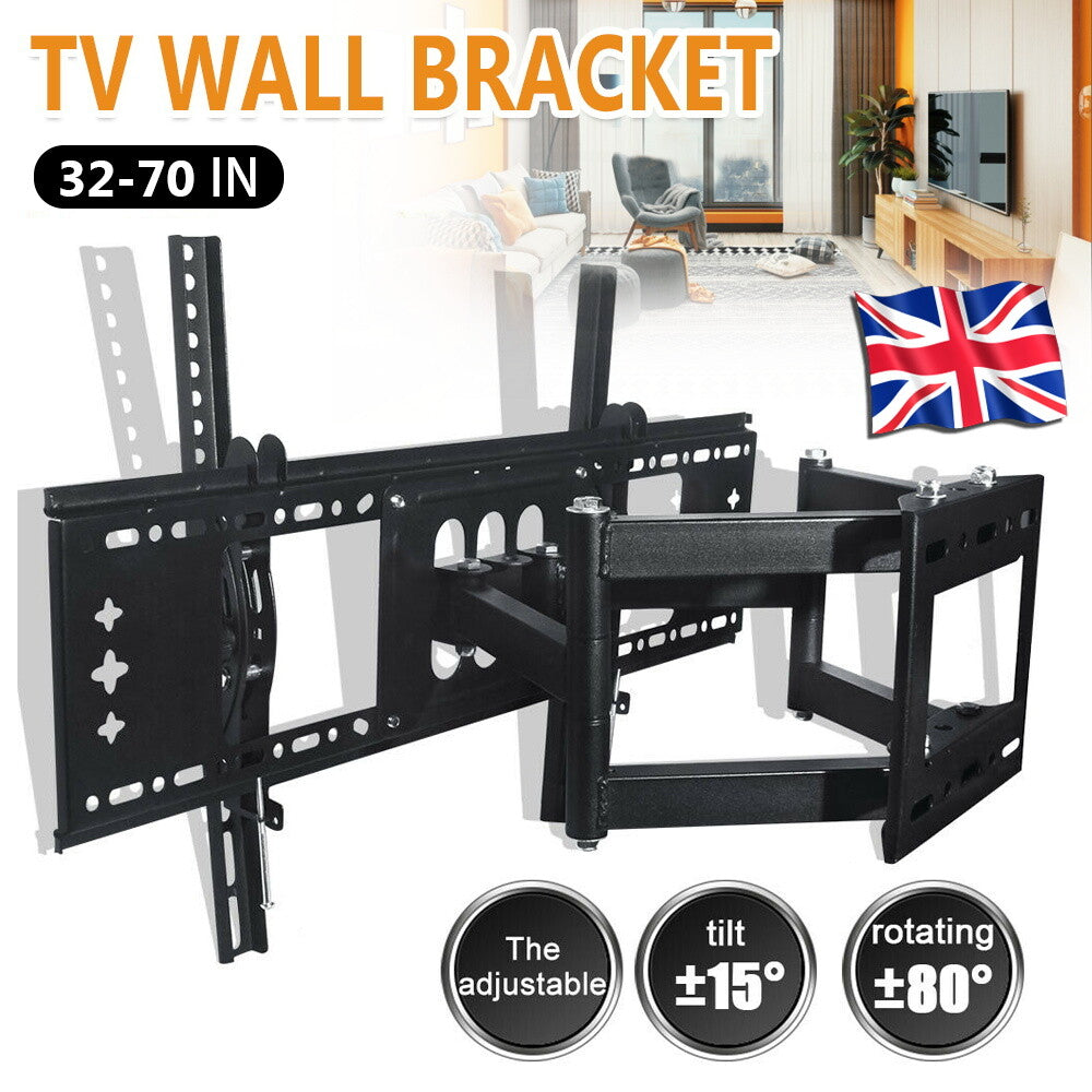 Support mural TV Mont Tilt Swivel LG 32 40 43 50 55 65 80 pouces