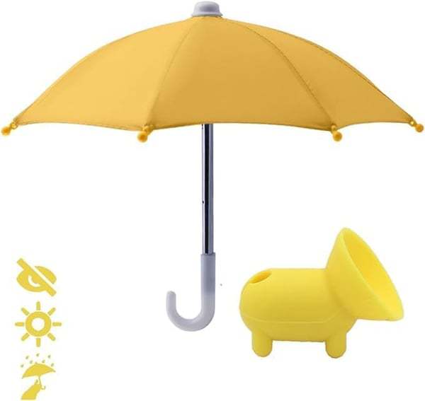 Mini Parapluie Parapluie Porte-Téléphone Petite Parapluie