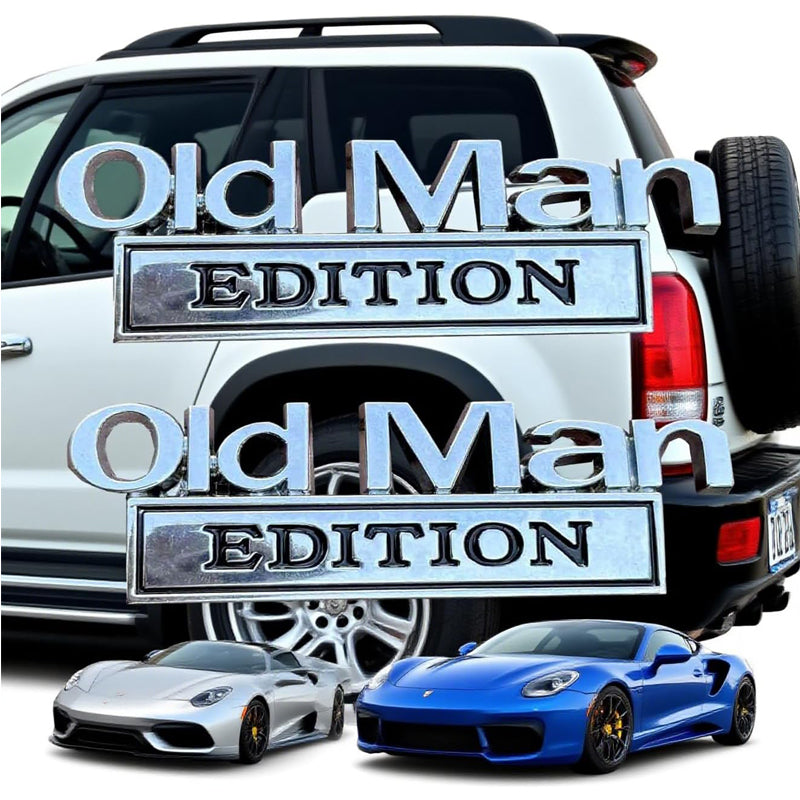 2pack Old Man Edition Emblems