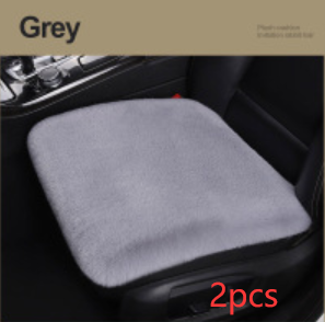 Siège auto En peluche d'hiver Coussin carré monoplace