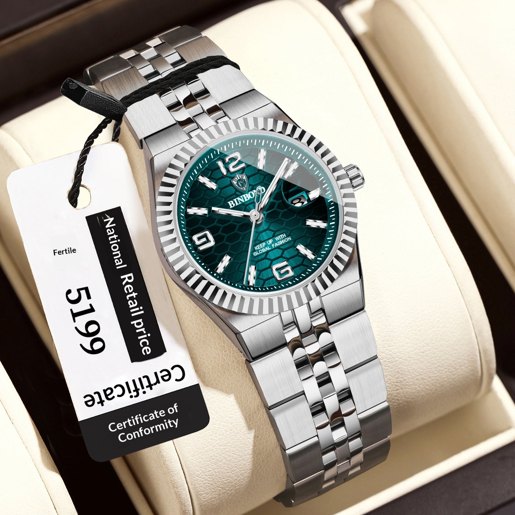 Femmes Imperméable Casual Watch Style coréen Design de mode