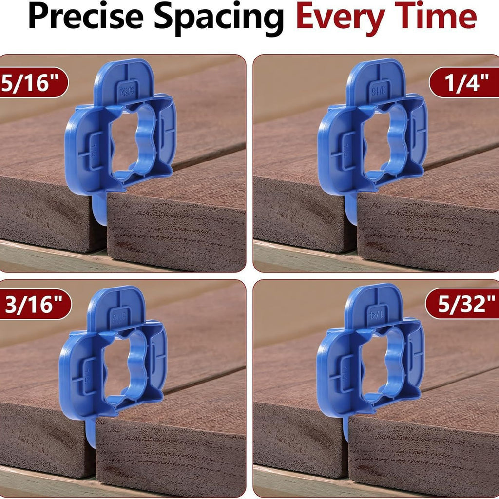 Bois en plastique Isolation Anneau Deck Gasket Spacer Tool