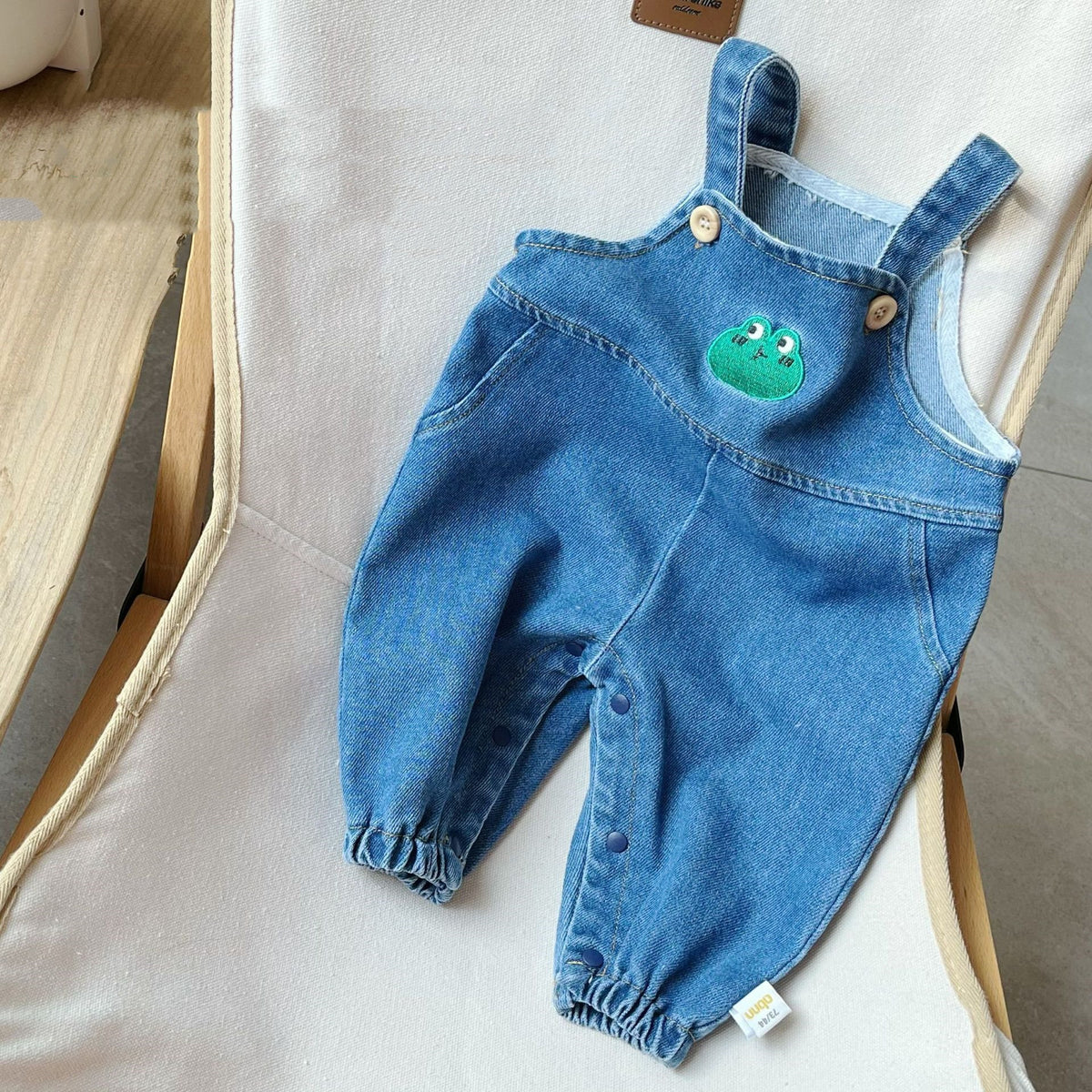Pantalons à dos en denim simple mode pour garçons