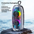 KP-825 Haut-parleur Bluetooth Best-Selling Cool RGB Éclairage ambiant Poignée extérieure portable Wa