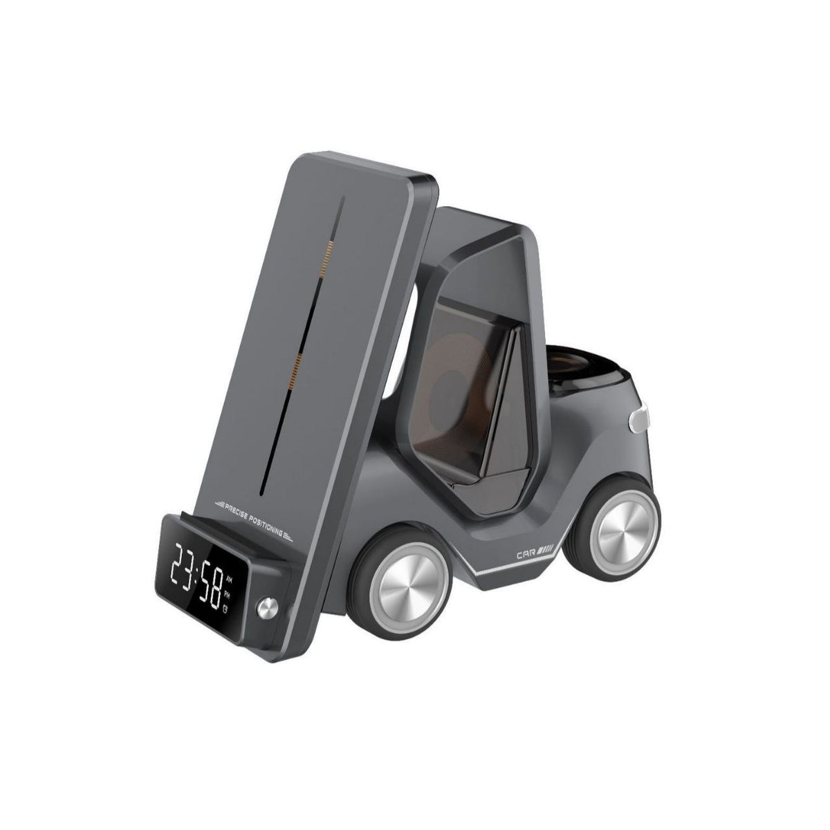 15W Bracket de recharge rapide d'appareils sans fil à trois en un