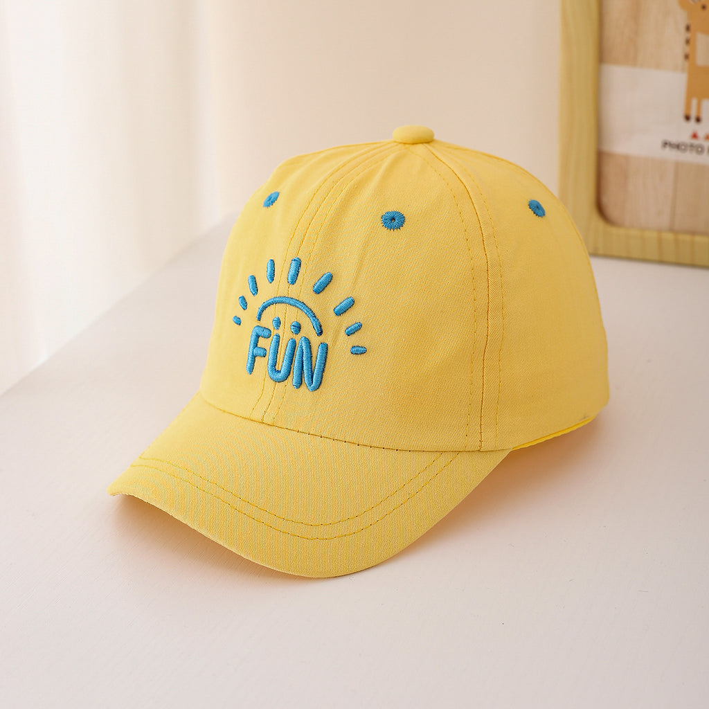 Lettre tridimensionnelle de couleur unique pour enfants Broderie solaire réglable Simple Casual B