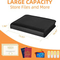 Sac de fichiers étanche et ignifuge Sac de fichiers d'organes pliables