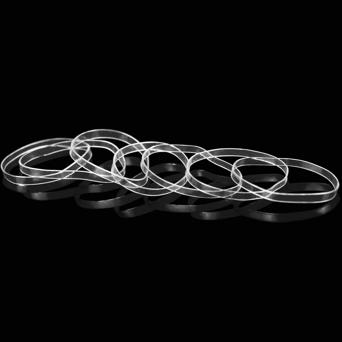 3,000 Clear Rubber Bands – Versatile for Home, Office, and Organization – Party Favor
