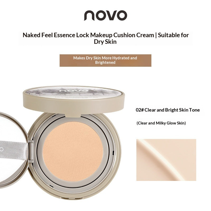 Ningguang Flawless Air Coussin Foundation Légère Couverture Sheer Contrôle de l'huile Hydratant