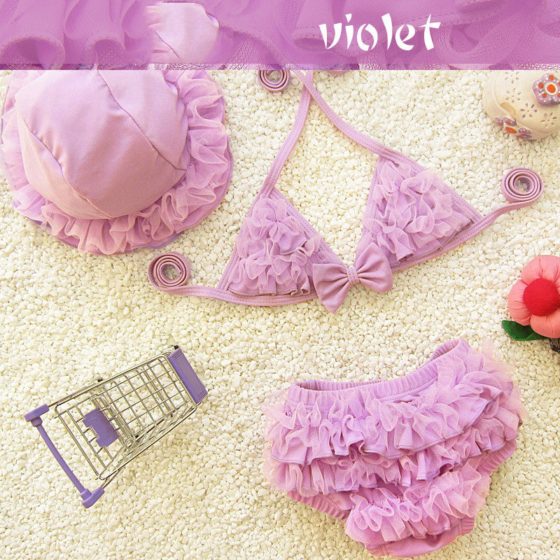Maillot de bain 1 an 2 enfants 3 enfants 4 filles Ins Split 5 princesse 3-6 mois Baby Bo