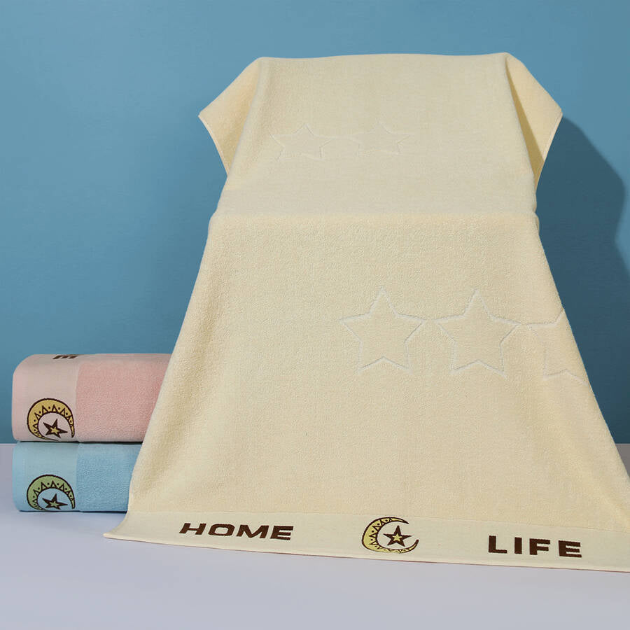 Serviette de bain surdimensionnée tout coton