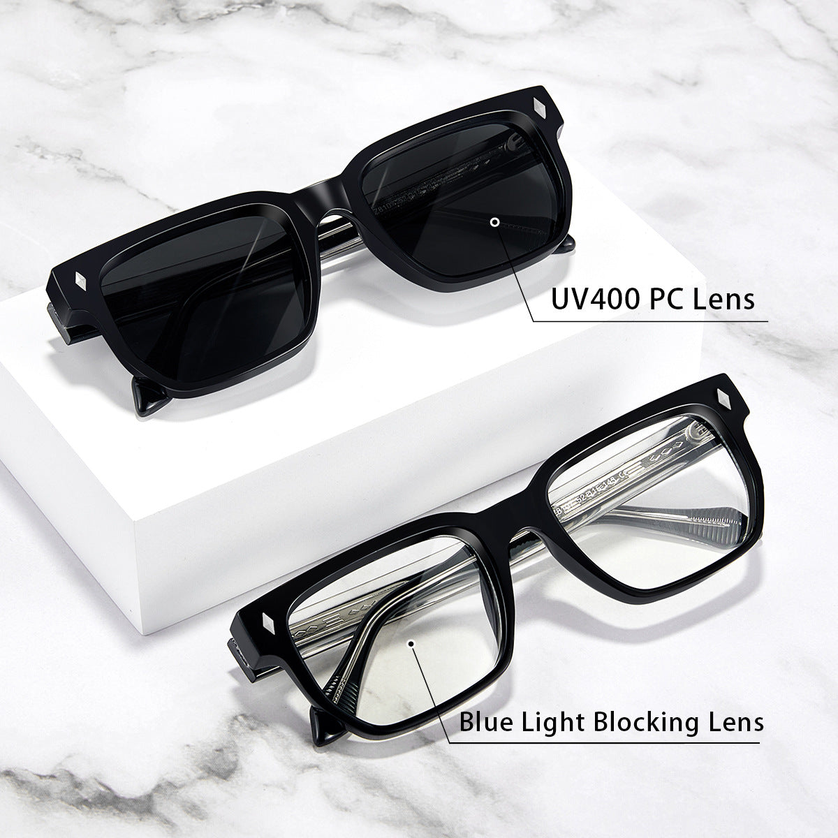 Lunettes de soleil graduées pour hommes et femmes