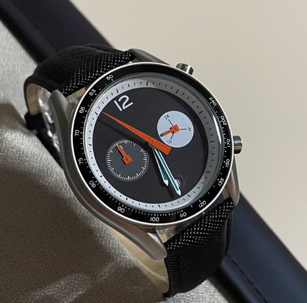 Fashion Trend Diamond Bande en acier imperméable QuartzMen's Watch