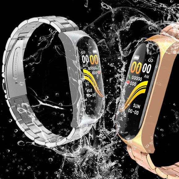 Bracelet intelligent Fréquence cardiaque Pression artérielle