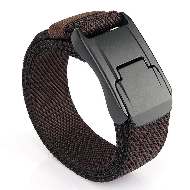 Ceinture tactique pour hommes Tissage occasionnel Élastique