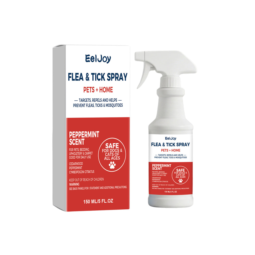 Eeljoy Spray de soins pour animaux de compagnie est adapté pour les chats et les chiens à nettoyer et à soigner leurs cheveux