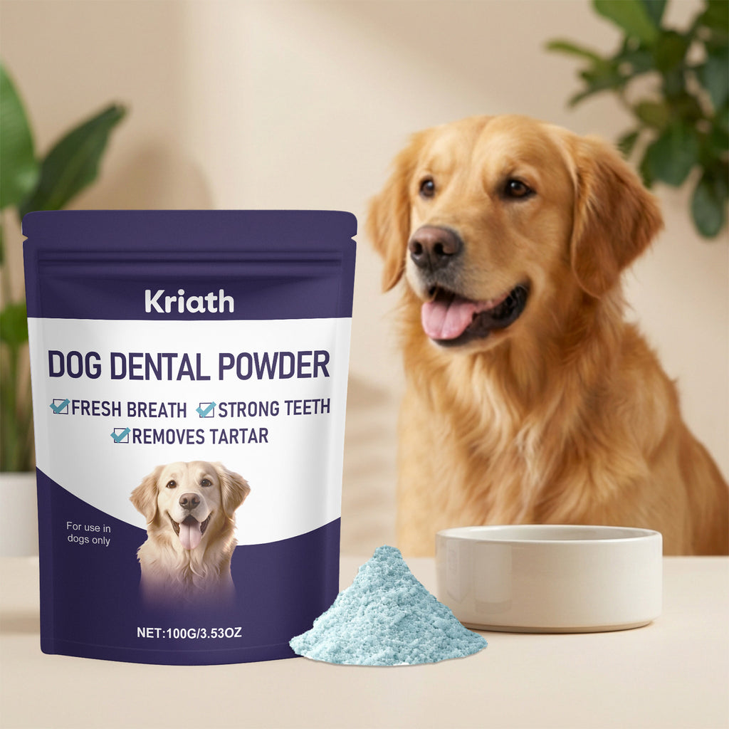 Poudre de dents pour chiens