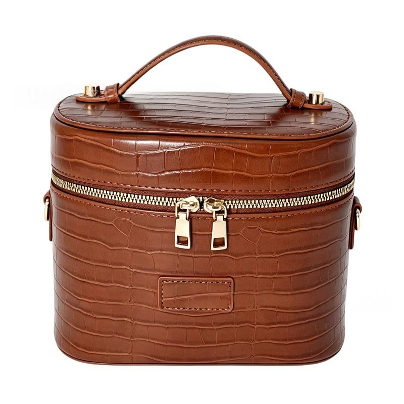 Crocodile-Imprimer Stylier grand-capacité sac cosmétique portable