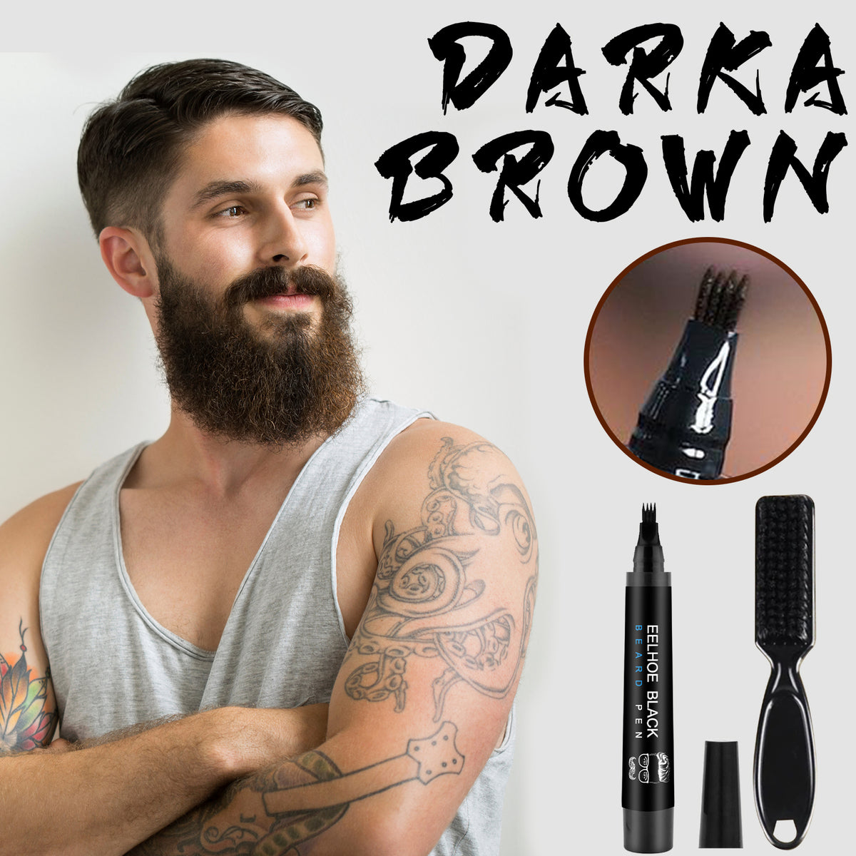Stylo à barbe - Boîte noire
