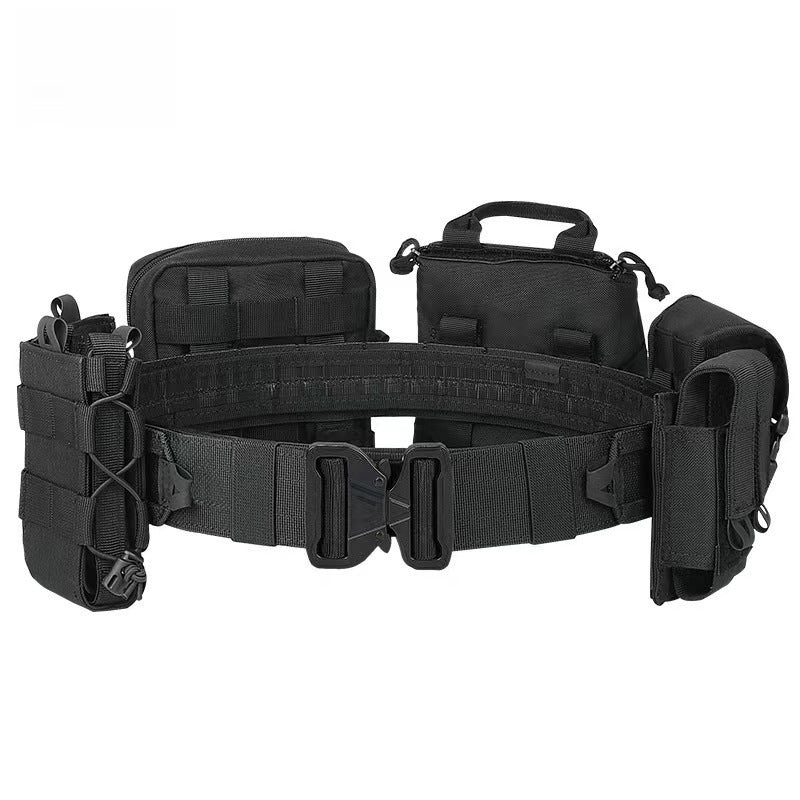 Seal de taille Huit pièces Set Quick Release Equipment Waist Bag Outdoor Patrol Multifonction