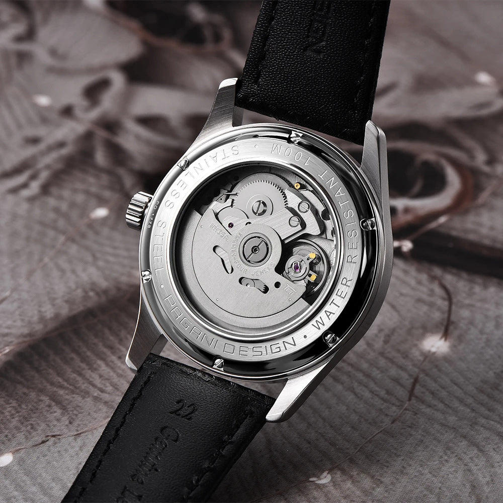 Montres Homme Automatique Mécanique Mode Lumineuse