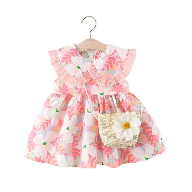 Robe polyvalente casuale simple pour filles