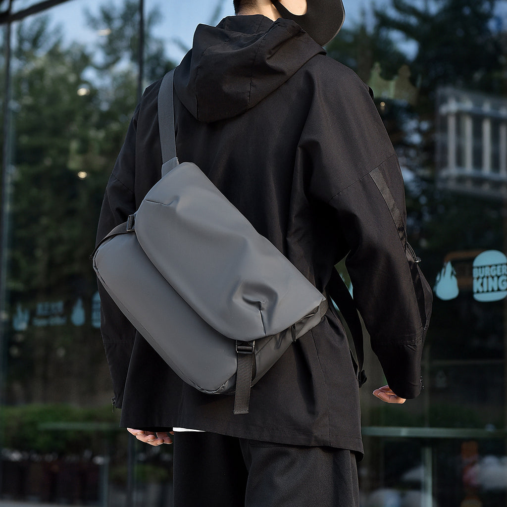 Sac en cuir fonctionnel en cuir imperméable à l'eau