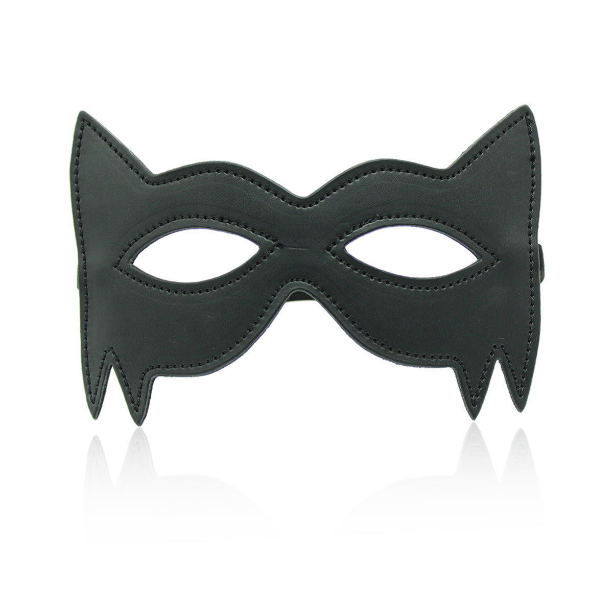 Masque des yeux en cuir de Black Cat