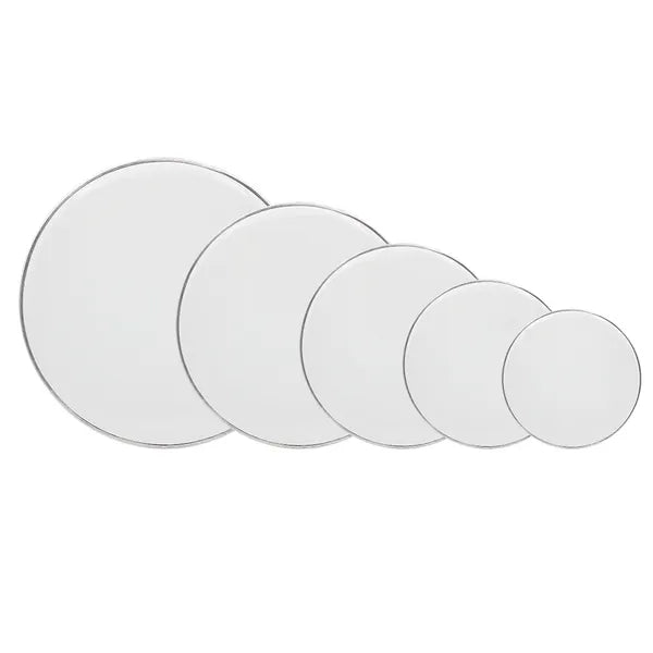 Drum Heads - 22', 16', 14', 13', 12' - White