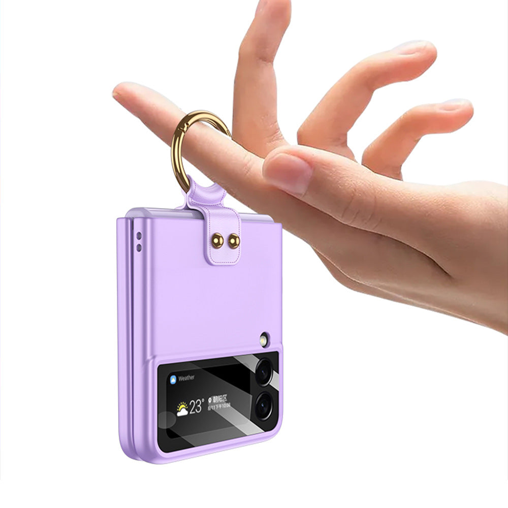 Applicable bague d'écran pliable sans fil chargeur téléphone Case