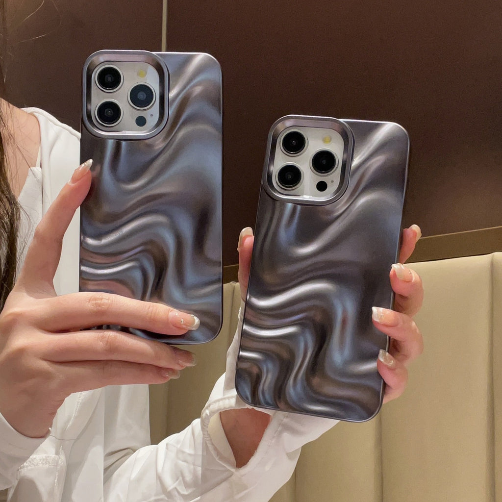 Étui téléphonique Matte Black Water tout compris