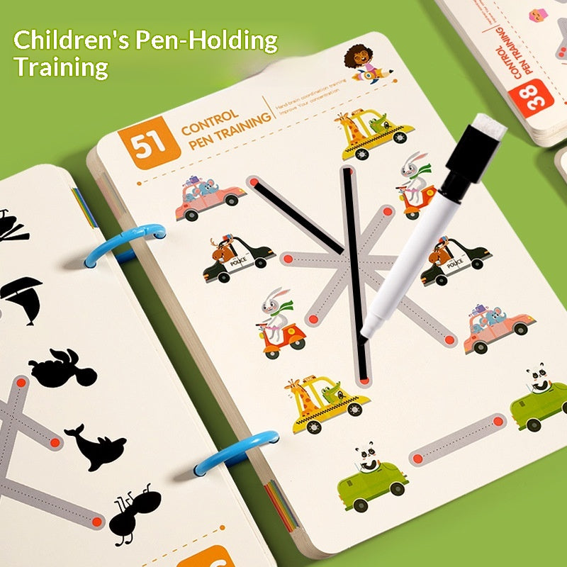Ensemble de jouets pour la ligne de dessin de la maternelle