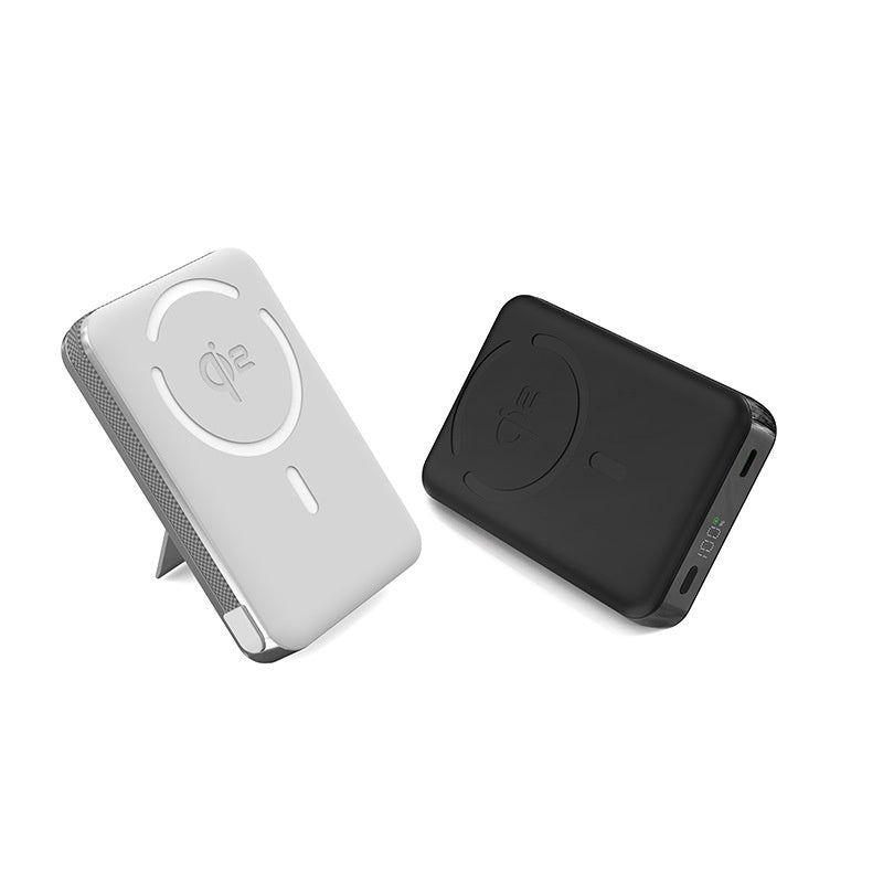 QI2 Magsafe magnétique Banque de puissance sans fil Bracket 3-en-un 15W avec câble