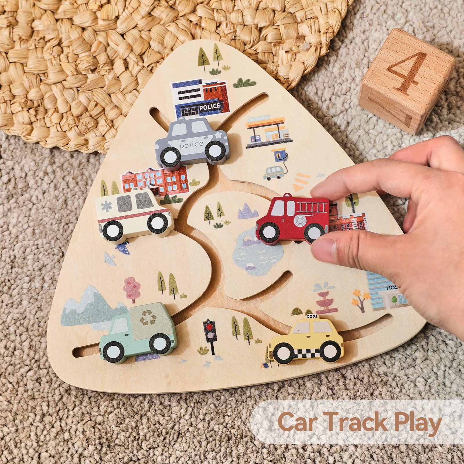 Enfants piste éducative Maze Toy