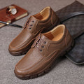 Chaussures en cuir homme avec une semelle Tendon