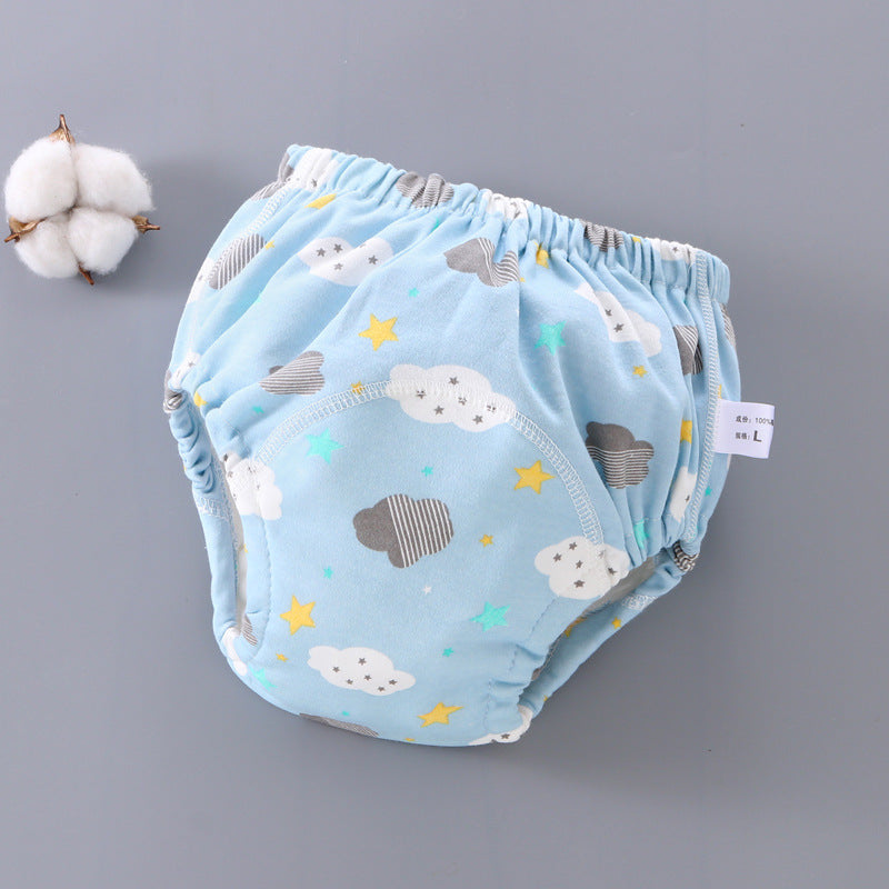 Pantalons d'entraînement pour bébés Lavable 6 couches Couverture de couche Gauze Apprentissage