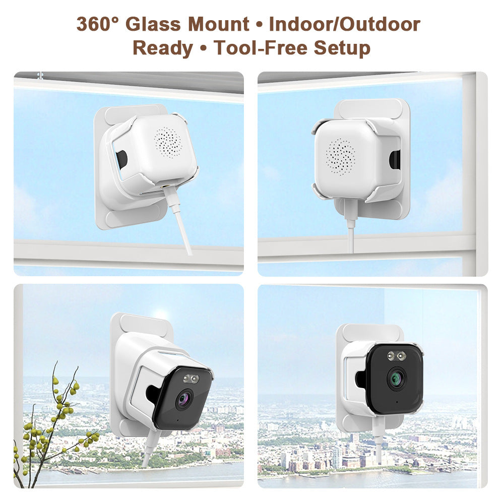 2K WiFi 5G Dual Band Black Light HD Wireless Indoor Window Surveillance Camera