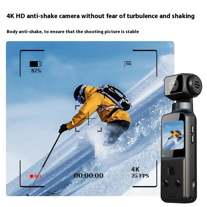 Caméra de sport 4K HD Anti Shake Pocket Mini