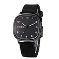 Simple versatile men's large dial cool watch