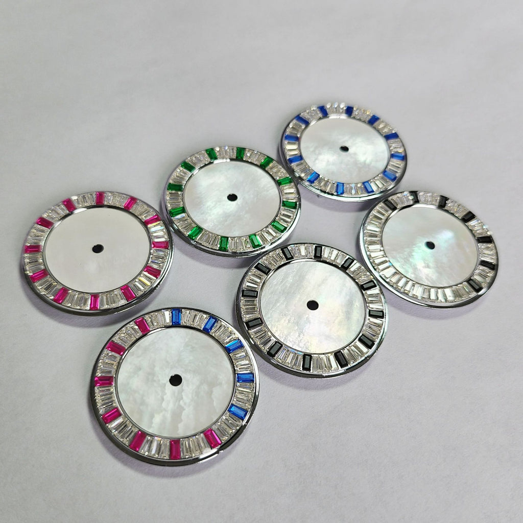Accessoires de montre Cadran de bord de pierre